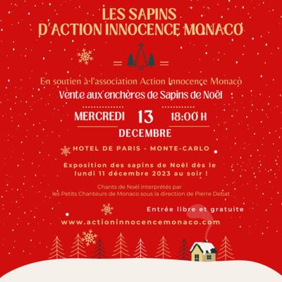 Caritatif - "Les Sapins d'Action Innocence"