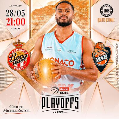 Betclic Elite Basketball - "AS Monaco - Bourg-en-Bresse"