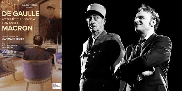 Théâtre - "De Gaulle apparaît en songe à Emmanuel Macron" 2/2