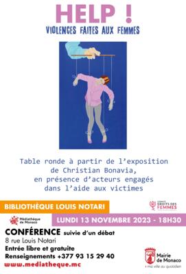 Conférence - "HELP! Violences faites aux femmes" 2/2