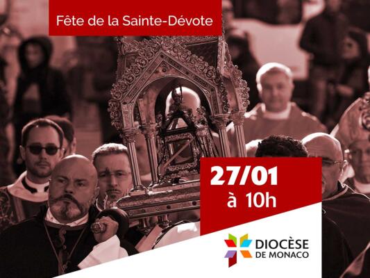 Messe pontificale de la Sainte-Dévote