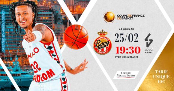 Coupe de France de Basket - "AS Monaco - Lyon-Villeurbanne" 2/2