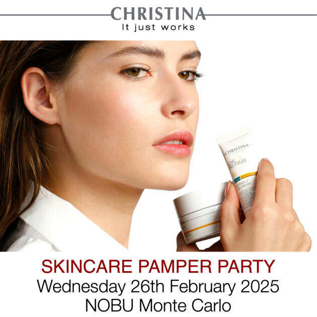 Détente - "SKINCARE PAMPER PARTY by Christina Cosmeceuticals" 1/2