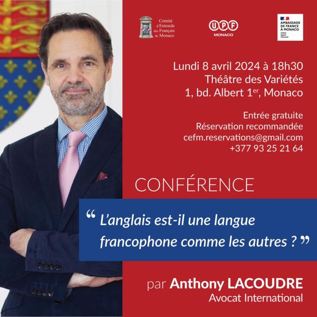 Conférence - "L’anglais est-il une langue francophone comme les autres ?" 1/2