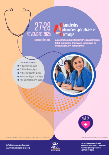 Biennale des Infirmiéres spécialisées en Oncologie 1/1
