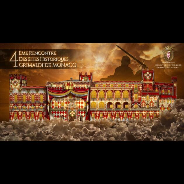 Sound & Light Show - "4th Meeting of the Historical Sites of the Grimaldis of Monaco" 1/2