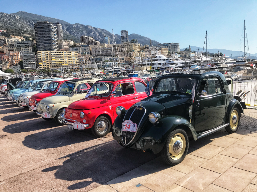 5th International Gathering of Historic Fiat 500 of Monaco 1/4