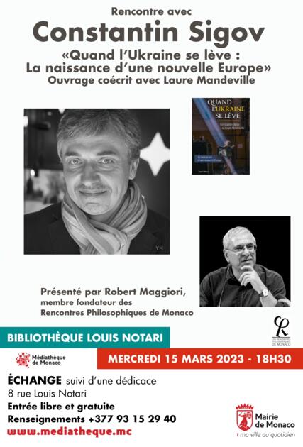 Talk - "When Ukraine Rises: the Birth of a New Europe - Constantin Sigov" 1/1