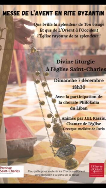 Messe de l'Avent en rite Byzantin 1/1