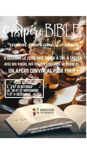 L'APERO BIBLE REVIENT POUR UNE 2E EDITION 1/1