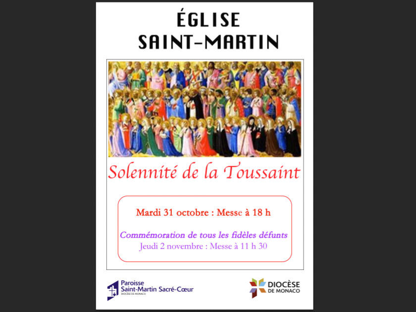 SOLENNITÉ DE LA TOUSSAINT 1/1