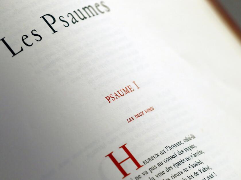 « Chanter les psaumes » 1/1