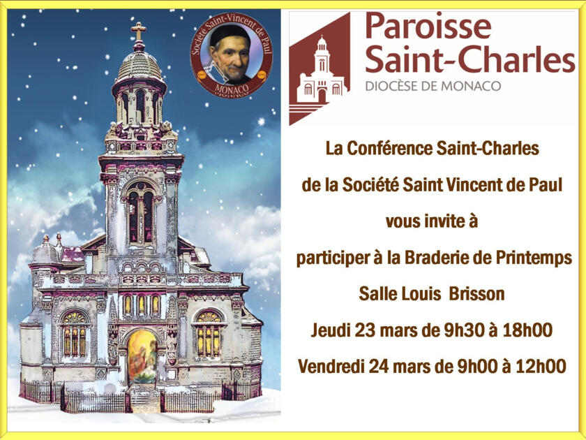 Braderie de Printemps de la Société Saint Vincent de Paul 1/1