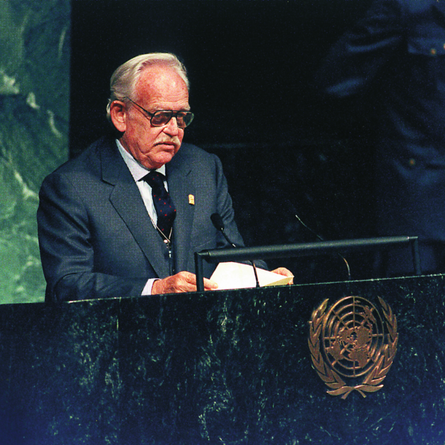 Concert de l’Orchestre des Carabiniers du Prince à l’occasion du 30e anniversaire de l’admission de Monaco à l’O.N.U 1/2