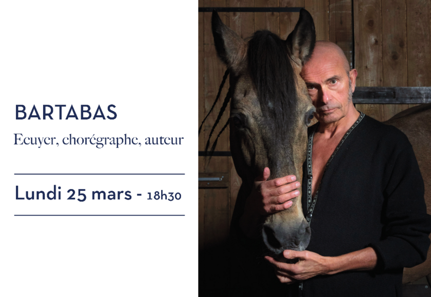 Conférence Bartabas - "Création : du vivant à l’écrit" 1/1