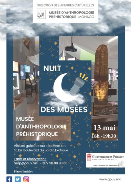 Event - "Night at the Monaco Museum of Prehistoric Anthropology" 1/1