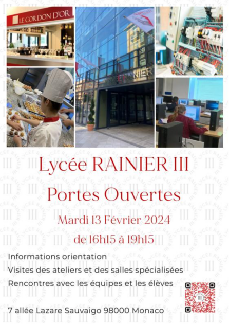 Journée Portes Ouvertes du Lycée Rainier III 1/1