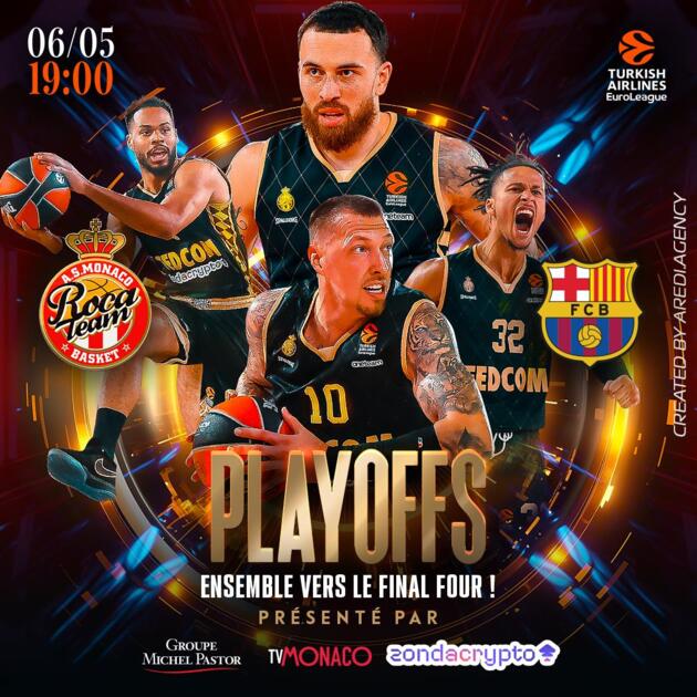 Turkish Airlines EuroLeague - "AS Monaco - Barcelone" 1/2