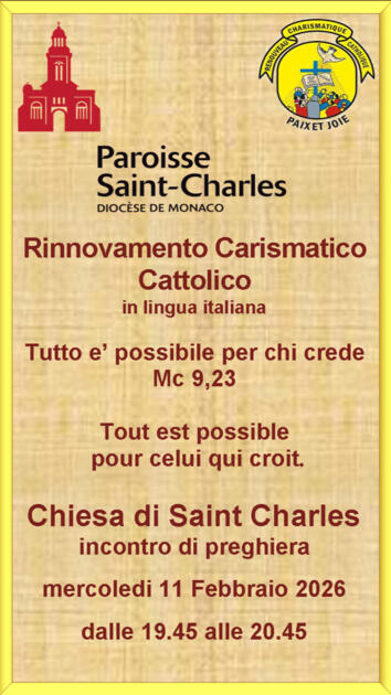 Rencontre Renouveau Charismatique 1/1