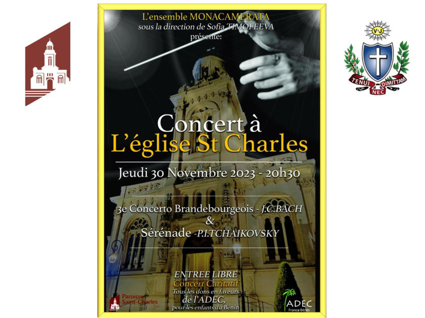 Concert en faveur de l'ASSOCIATION  ADEC  pour les enfants du  BENIN 1/1