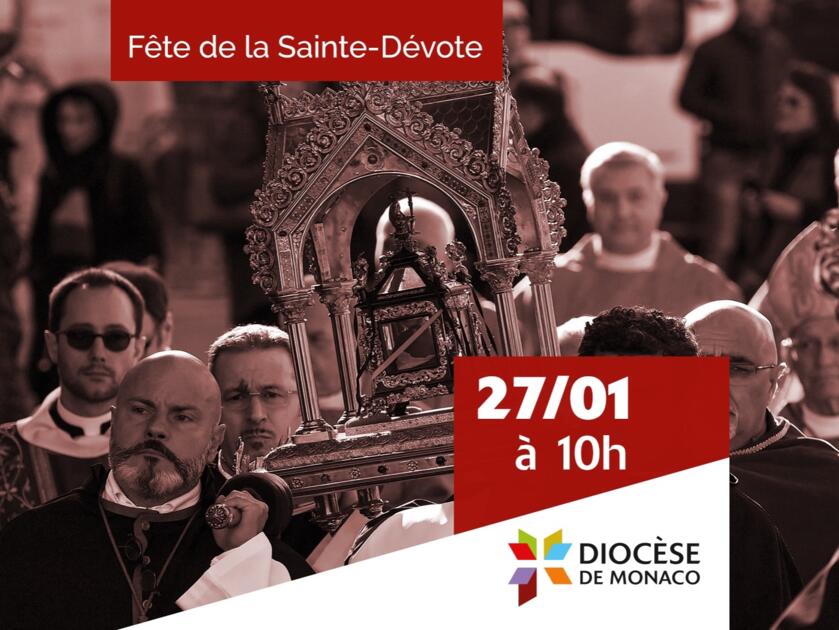 Messe pontificale et procession de la Sainte-Dévote 1/1
