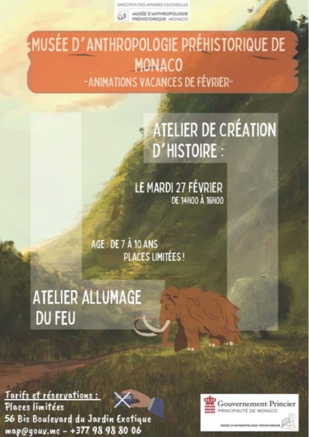 Atelier de création d'histoire : "Atelier allumage du feu" 1/2