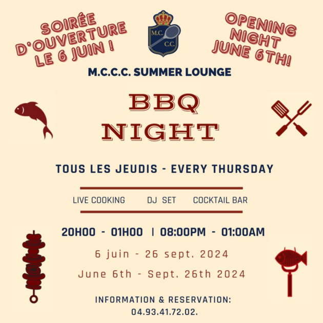 BBQ Night of the M.C.C.C. Summer Lounge 1/1