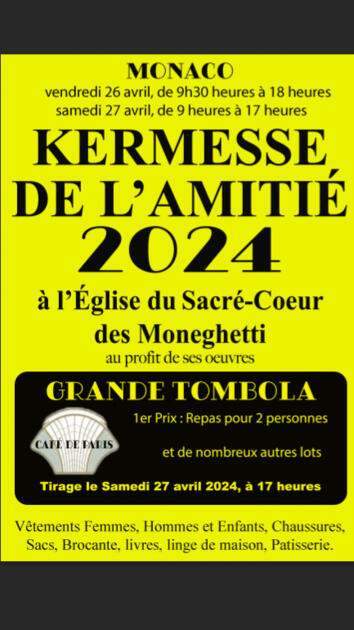 KERMESSE DE L'AMITIÉ 2024 1/1
