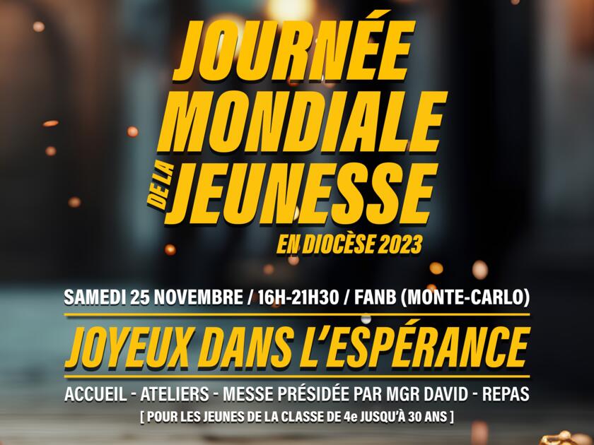JOURNÉE MONDIALE DE LA JEUNESSE EN DIOCÈSE 2023 1/1