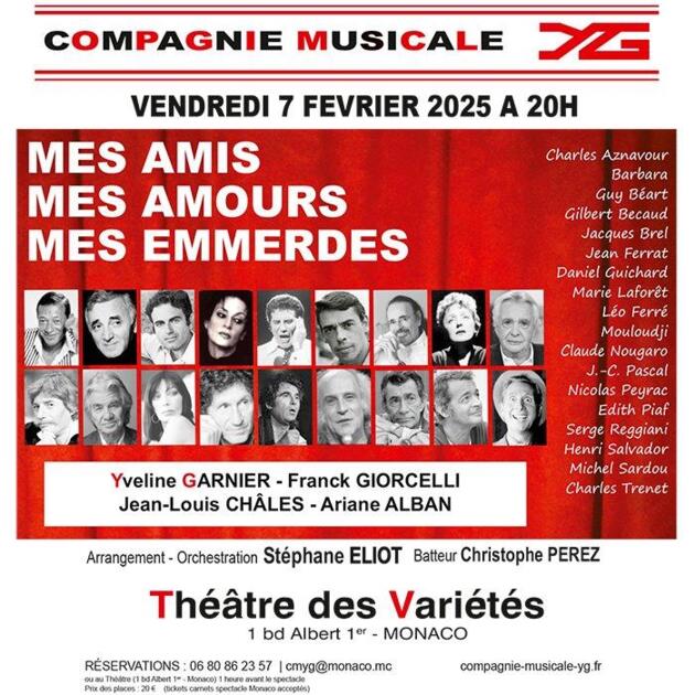 Show - "Mes amis, mes amours, mes emmerdes" 1/1