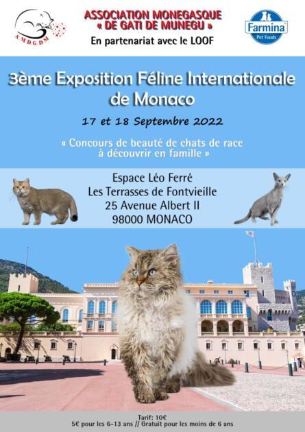 3rd Monaco International Cat Show 1/2
