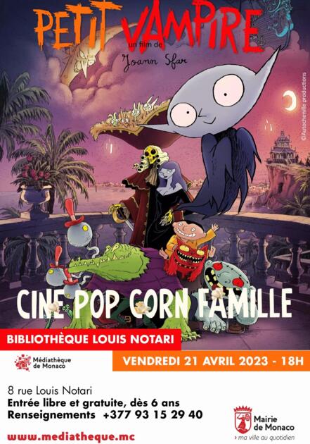 Popcorn Cinema - "Petit Vampire" 1/2