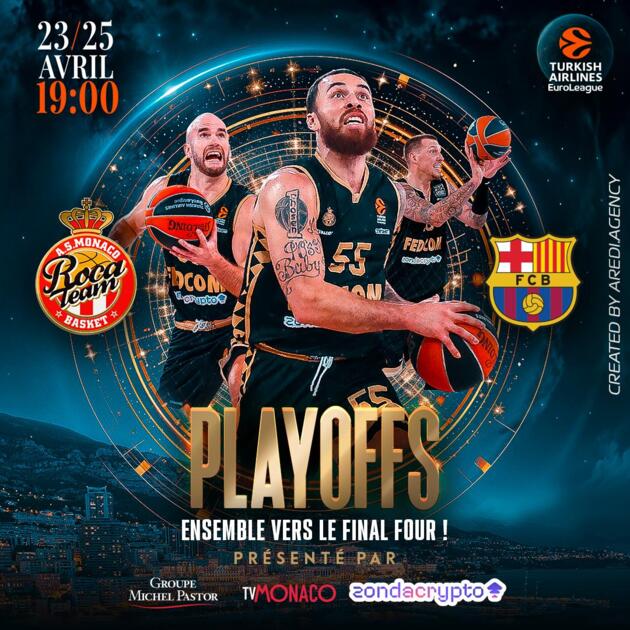 Turkish Airlines EuroLeague - "AS Monaco - Barcelone" 1/2
