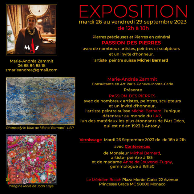 Exhibition - "Passion des Pierres" 1/2