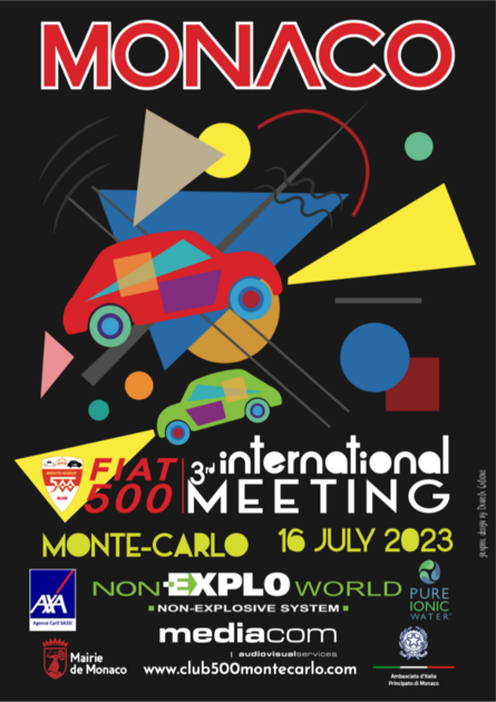 3° MONACO INTERNATIONAL MEETING FIAT 500 1/8