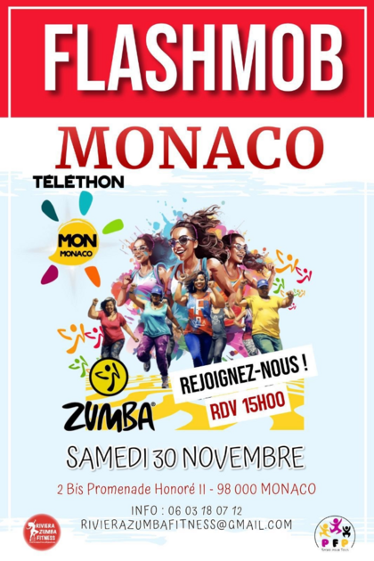 FLASHMOB - Téléthon Monaco 1/1