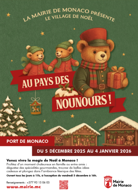Monaco Christmas Village - "Au pays des Nounours!" 1/1
