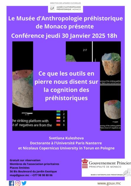 Lecture - "What stone tools tell us about prehistoric humans’ cognition” 1/2