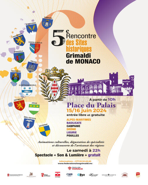 Event - "5th Meeting of the Historical Sites of the Grimaldis of Monaco" 1/2