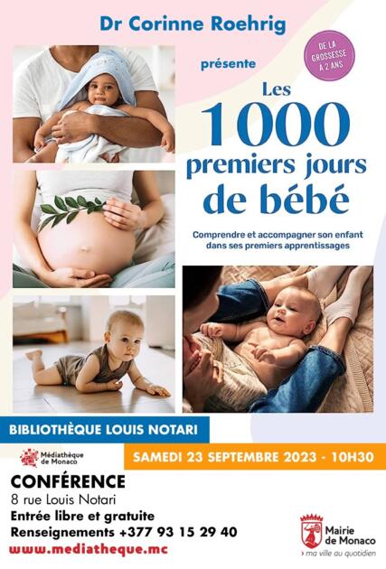 Conférence - "Les 1000 premiers jours de bébé" 1/1