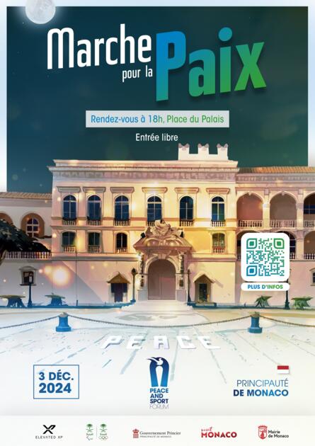 Peace and Sport - "Marche pour la Paix" 1/2