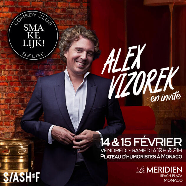 Shows - "ALEX VIZOREK AU SMAKELIJK! COMEDY CLUB" 1/2