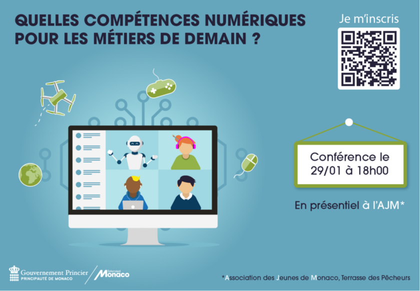 Conférence : "Quelles compétences numériques pour les métiers de demain ?" 1/1