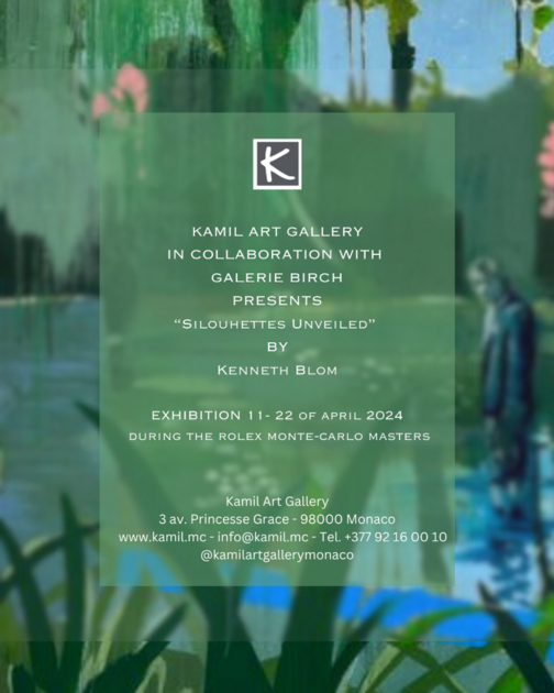 Kamil Art Gallery : "Silhouettes Unveiled" by Kenneth Blom 1/1