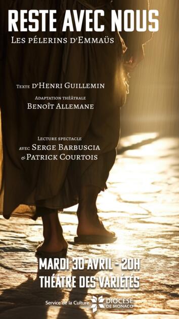 Spectacle "Reste avec nous - les pélerins d'Emmaüs" 1/1