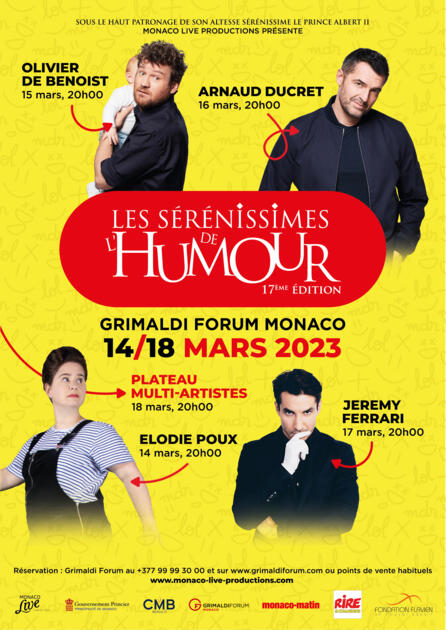 Comedy Festival - "Les Sérénissimes de l’Humour" 1/2