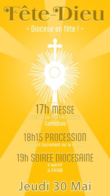 Fête-Dieu 2024 - "Diocèse en fête !" 1/1