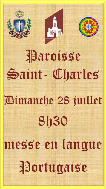 Messe en langue Portugaise 1/1