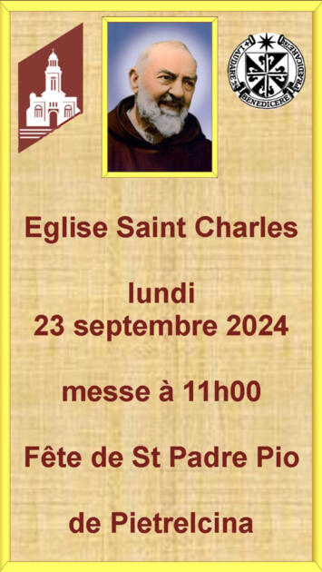 Fête de Saint Padre Pio 1/1